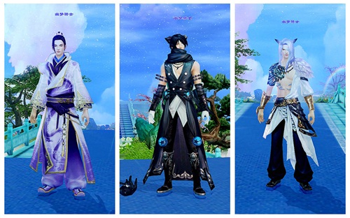 图4-帅气时装（樱华·罗兰、玲珑喵和寒山灵魅）