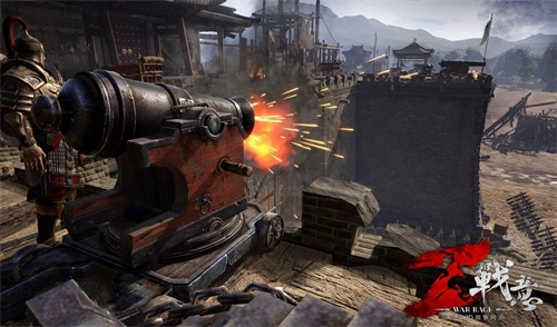 图一：居高临下，火器攻击