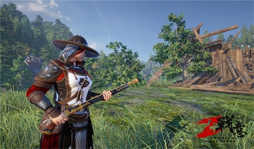 图二：火铳武将，持枪待战