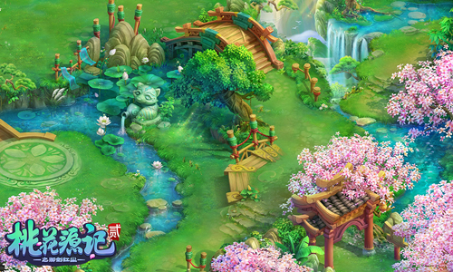 图5《桃花源记2》场景兰陵