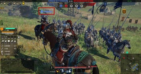 图六：制作人王希在首测中带领的神秘兵种