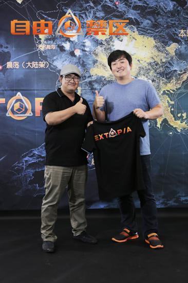 图5：郑盛元加入《自由禁区》！