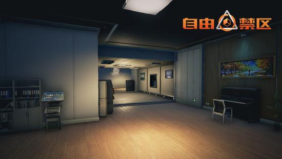 图12：使用编辑器搭建的地图实景