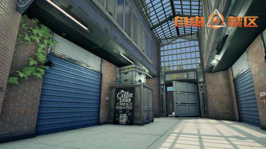 图11：使用编辑器搭建的地图实景