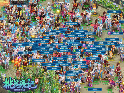 图3 《桃花源记2》人气火爆