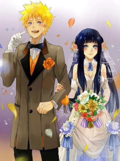 火影忍者最美婚纱照出炉太美了简直不敢看