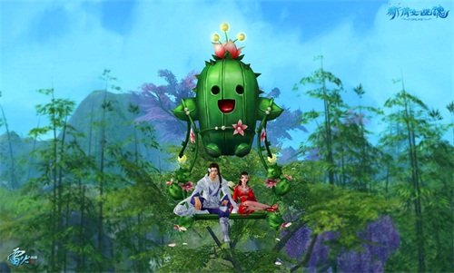 首款双人新手坐骑——妙掌生花