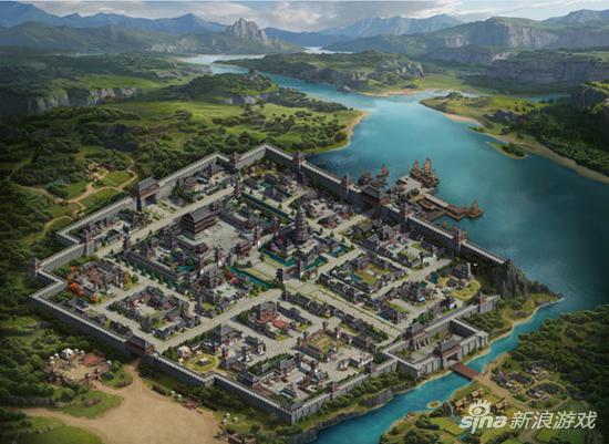 君临赤壁原画素材剧透城池篇