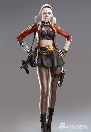 cf手游英雄级美女角色对比