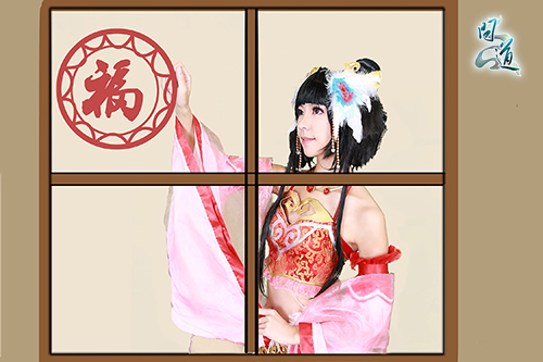 配图3：《问道》COS团