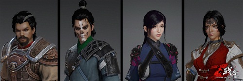 图七：气质各异的角色，在战意的世界里张扬个性