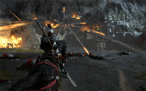 图四：雪漫城上展开了紧张的PVE战役图片1