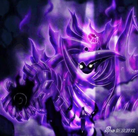 须佐能乎都是属于大型的技能,每次使用都会出现像尾兽一般大的天狗