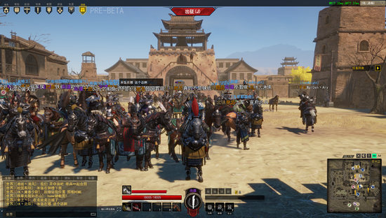 和玩家面对面交流