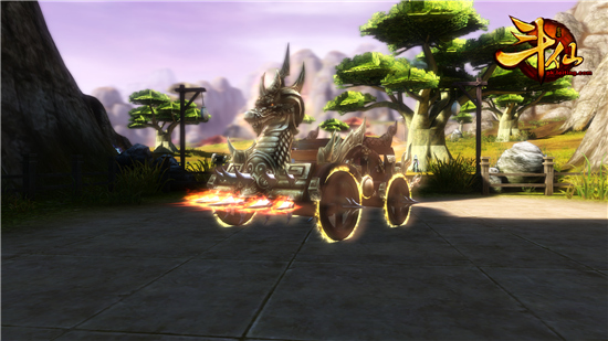 《斗仙》黄金镖车