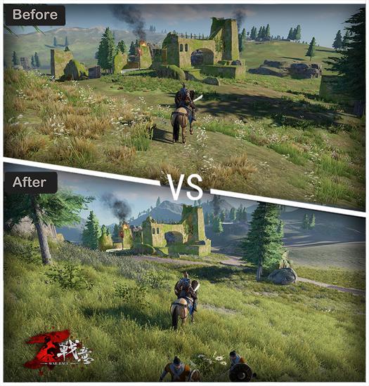 近远景的搭配给予玩家更广的想象空间