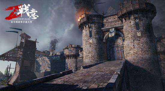 西方中世纪堡垒加入战场