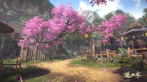 图2：《逆水寒》场景