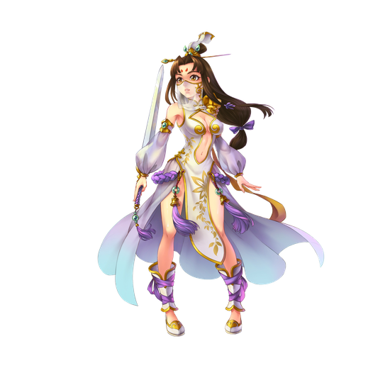 [师宣妃造型展示]师宣妃名录师妃暄乃"慈航静斋"的圣女,唯一传人,武功