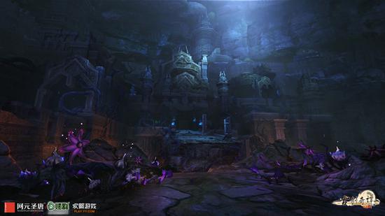 《古剑奇谭网络版》“烬木之庭”副本场景