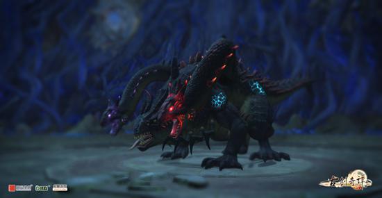 《古剑奇谭网络版》流花宫禁地boss——三颈赤颉