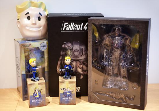 《辐射》系列哔哔小子手办、哔哔小子面具