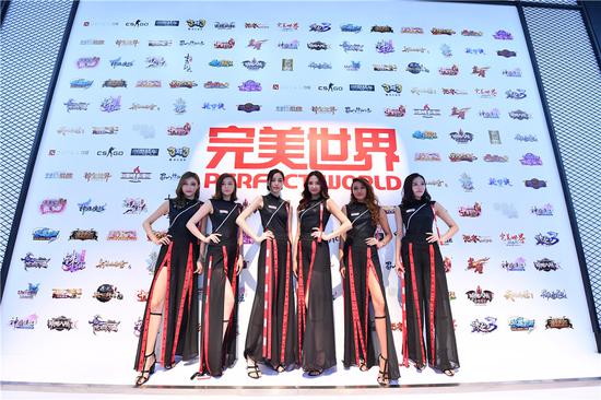 展台上的风景线