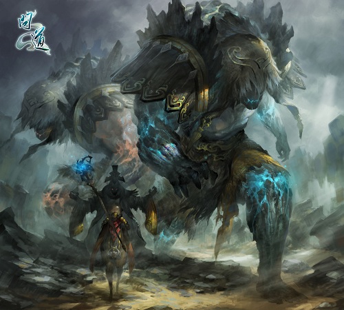 《问道》傀儡王精美原画