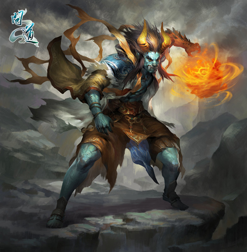 配图4：《问道》金角大仙游戏图