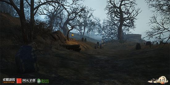 《古剑奇谭网络版》场景怨林