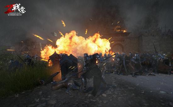 城关之中，战况激烈