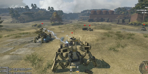 图2 “火花”特斯拉炮可群攻