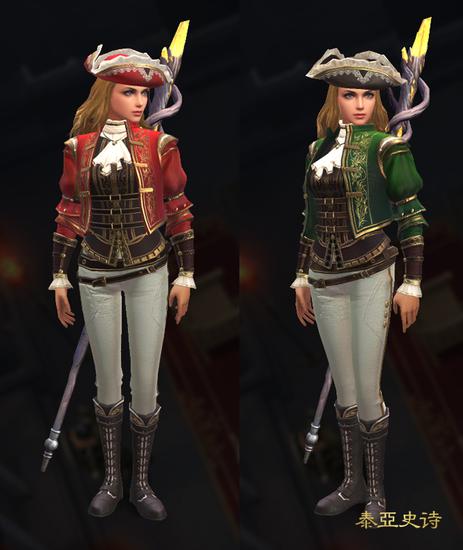 女勇者穿上宫廷礼服更显飒爽