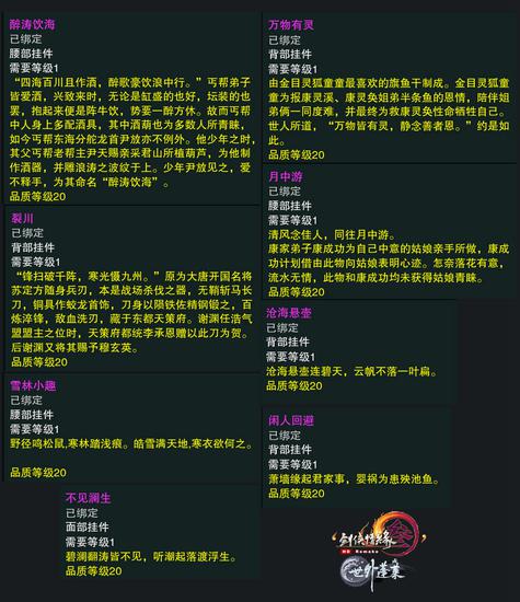 每款挂件都有走心背景