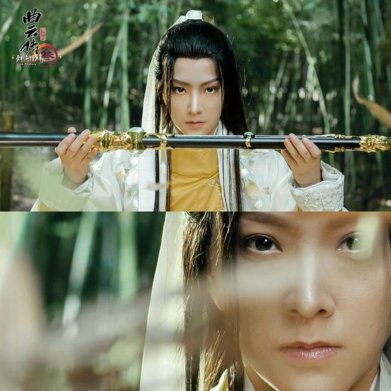 王珮瑜老师藏剑宣传照