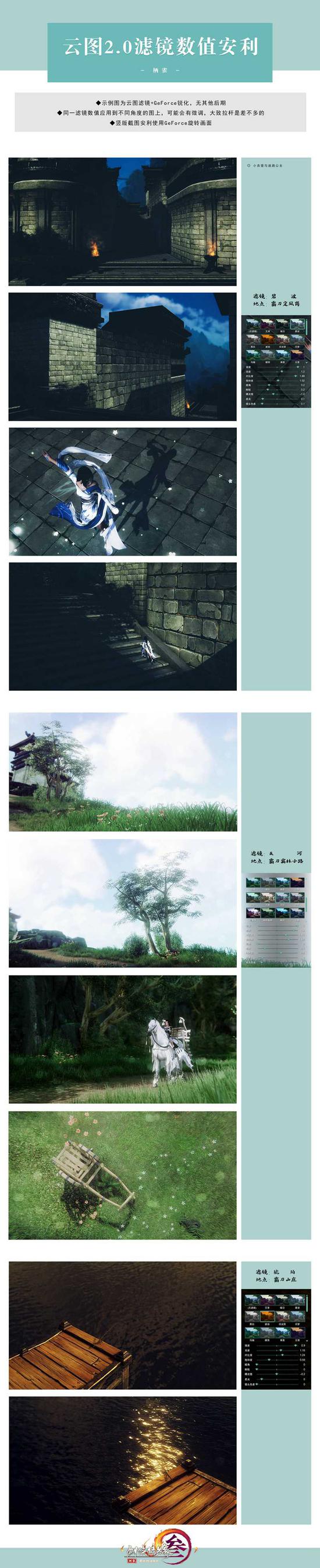 云图滤镜数值分享