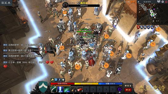 准备开始反抗入侵恶魔的勇士们