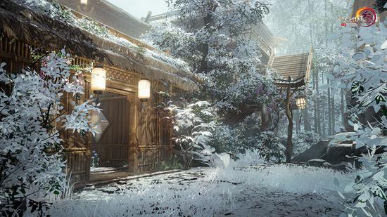 家园雪景