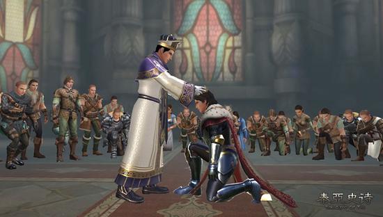 太阳王祭司为皇帝加冕