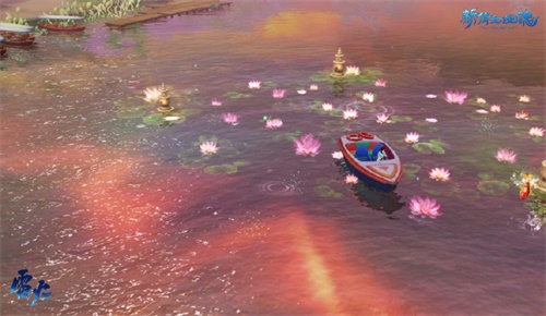 西湖泛舟赏美景