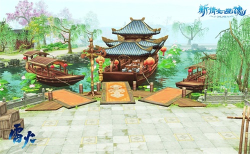 杭州楼外楼 一副江南好风景