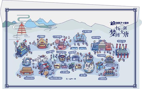十周年外场嘉年华地图