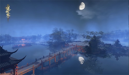 夜色清冷的绝美大宋!逆水寒夜景放送_网络游戏-官方_新浪游戏_新浪网