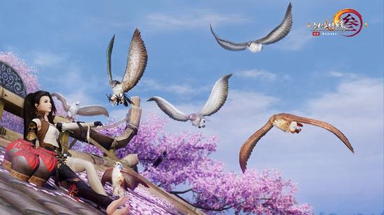 丐帮门派跟宠隼