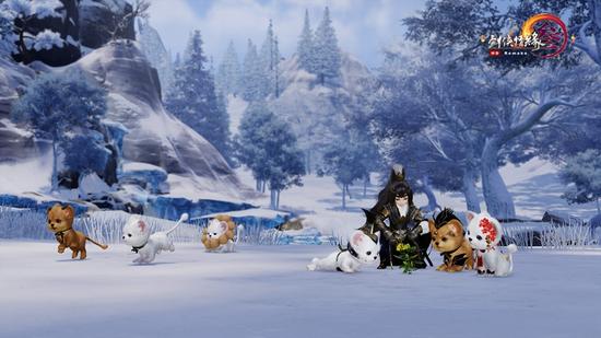 苍云门派跟宠小狮子