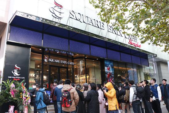 SQUARE ENIX CAFE开张营业