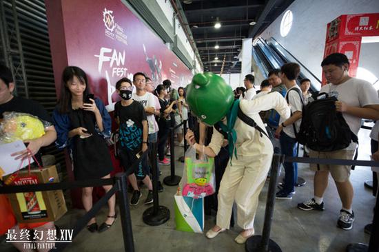 Fanfest现场粉丝