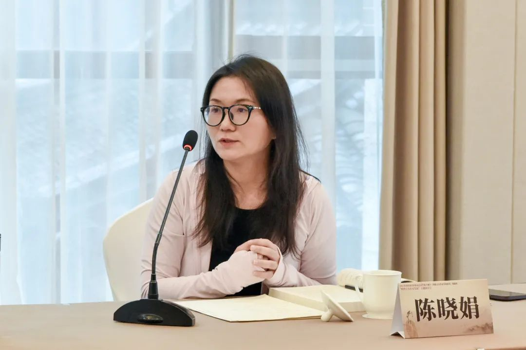 中国戏曲学院音乐系副教授陈晓娟发言