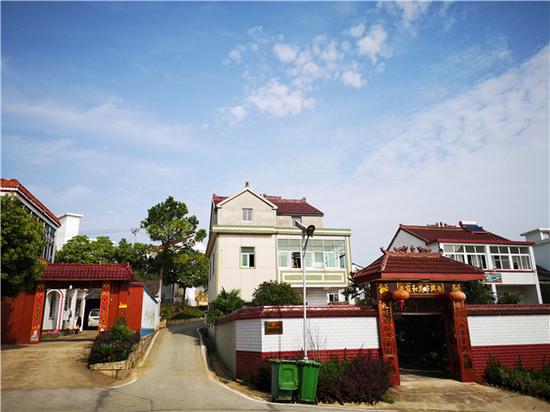 省级美丽乡村建设村——林头镇青龙村大彭中心村的美丽画面.