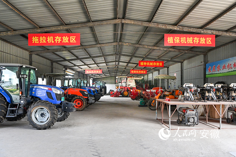 安徽阜阳农机添动力种地更给力